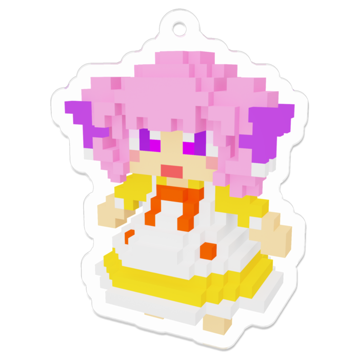 アクリルキーホルダー（コーティング）メリーノーマル