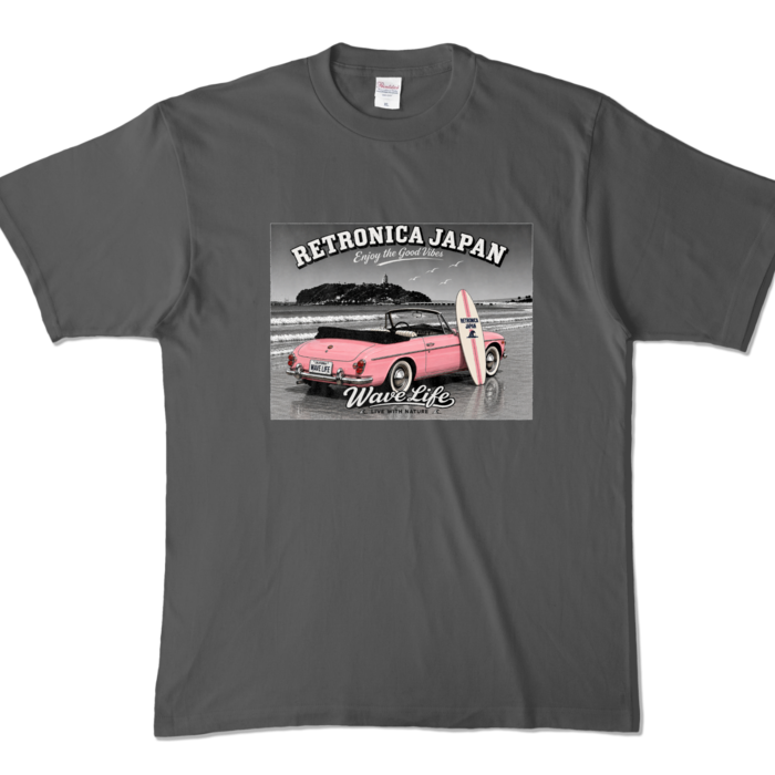 カラーTシャツ - XL - チャコール (濃色)