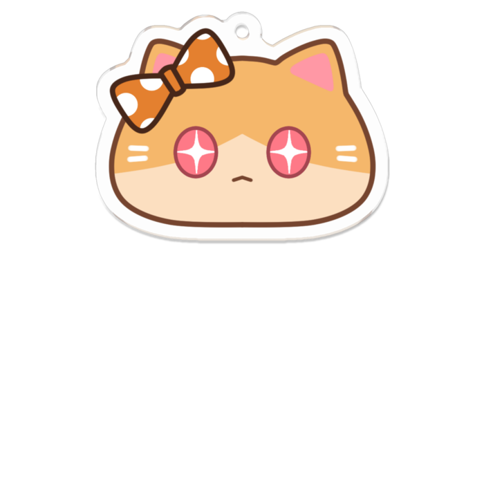 アクリルキーホルダー - 70 x 70 (mm)