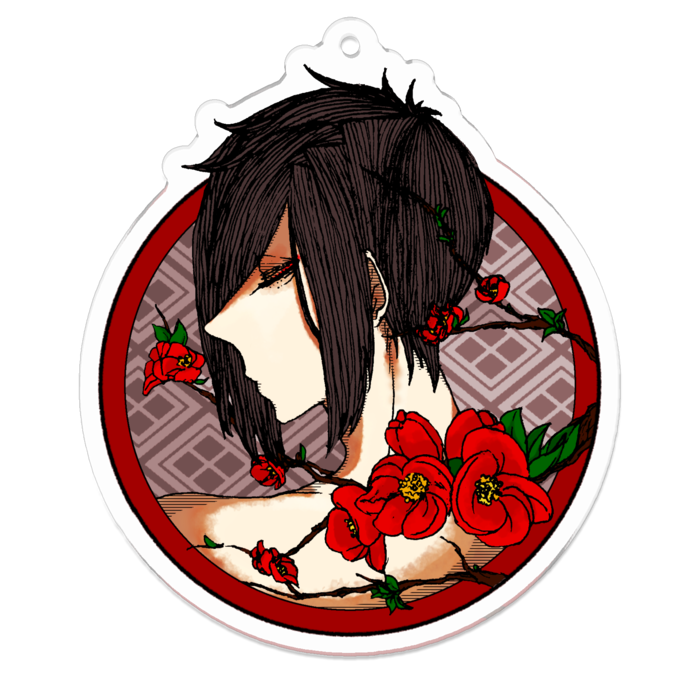 アクリルキーホルダー - 70 x 70 (mm)