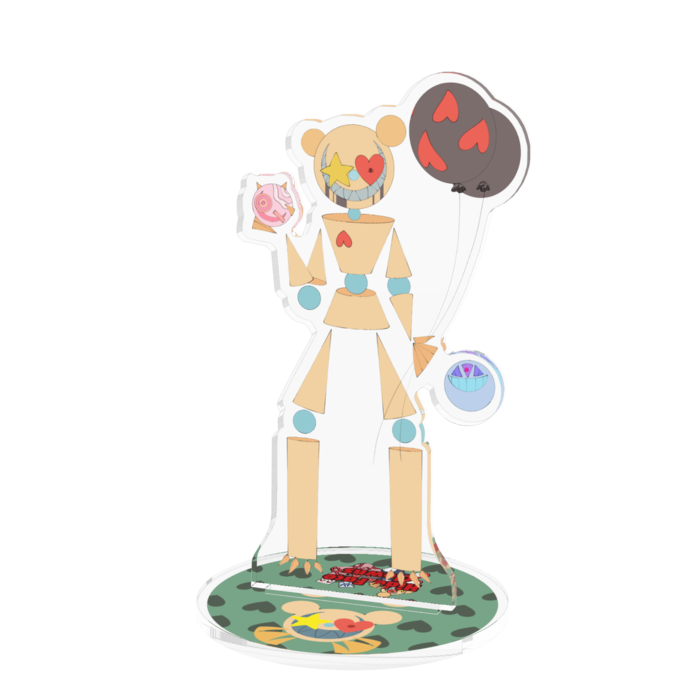 アクリルフィギュア - 100x100mm