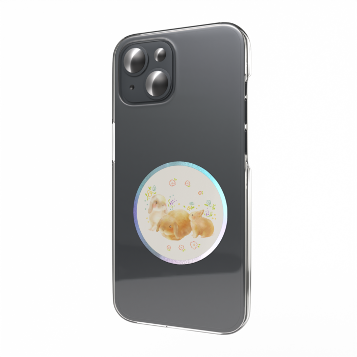 オーロラスマホステッカー - W55 × H91mm 以内