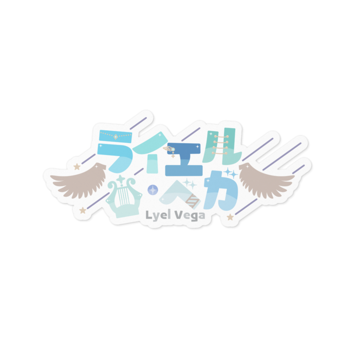 ステッカー - 100 x 100 (mm)