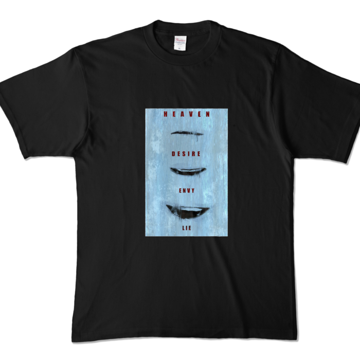 カラーTシャツ - XL - ブラック (濃色)