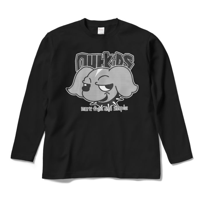 ロングスリーブTシャツ - M - ブラック