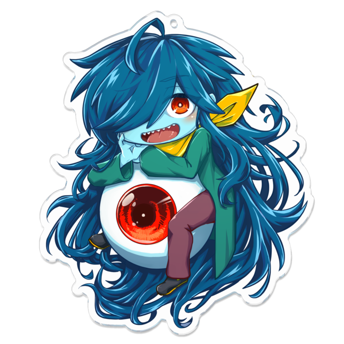 アクリルキーホルダー - 100 x 100 (mm)