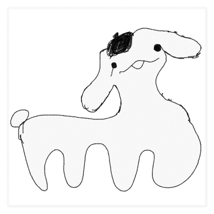 ステッカー - 160 x 160 (mm)