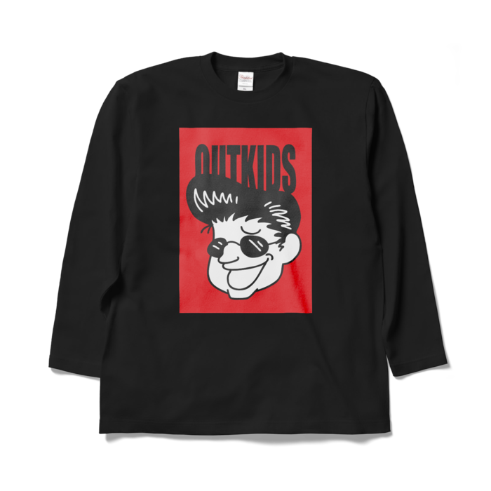 ロングスリーブTシャツ - XL - ブラック