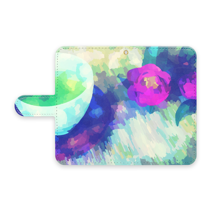 手帳型Androidケース - S - ストラップ穴 あり