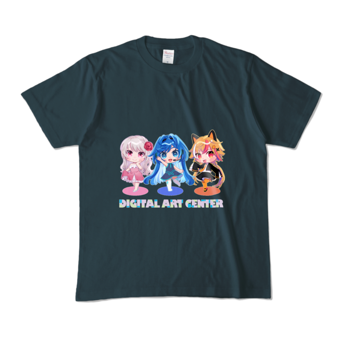 カラーTシャツ - M - デニム (濃色)