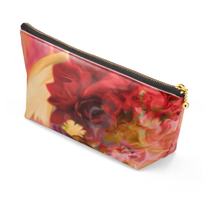 ポーチ - 長さ21.5cm / 高さ10cm - ブラック