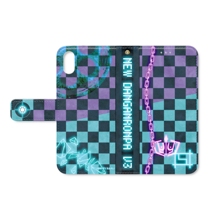手帳型iPhoneケース - iPhone XS / X - ストラップ穴 あり