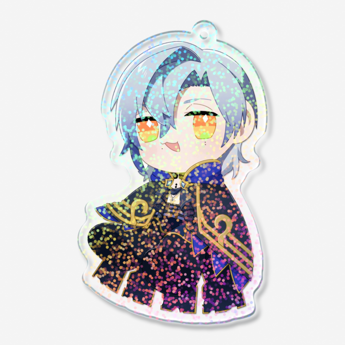 ホログラムアクリルキーホルダー - 70 × 70mm(1)