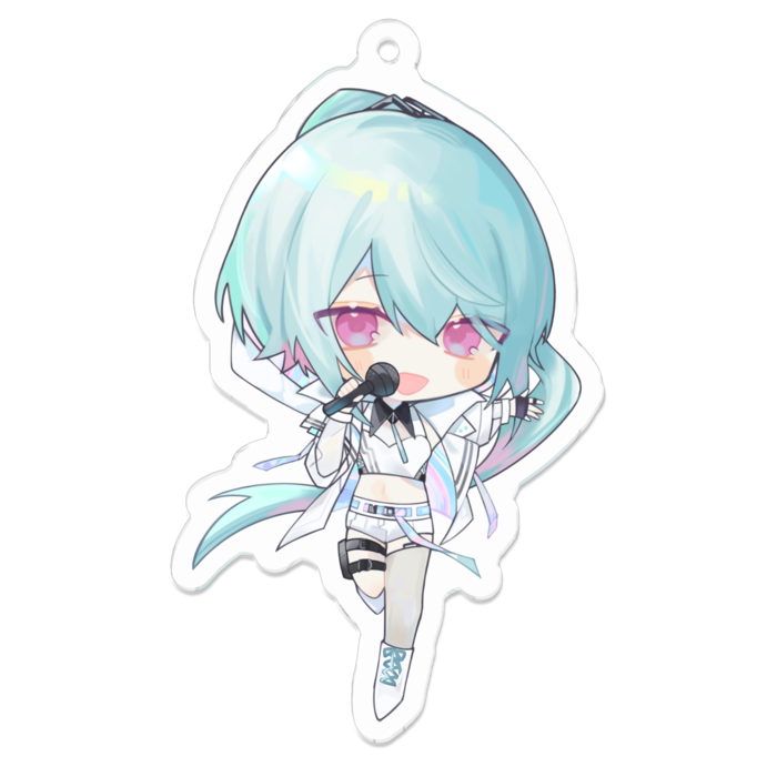 アクリルキーホルダー - 70 x 70 (mm)