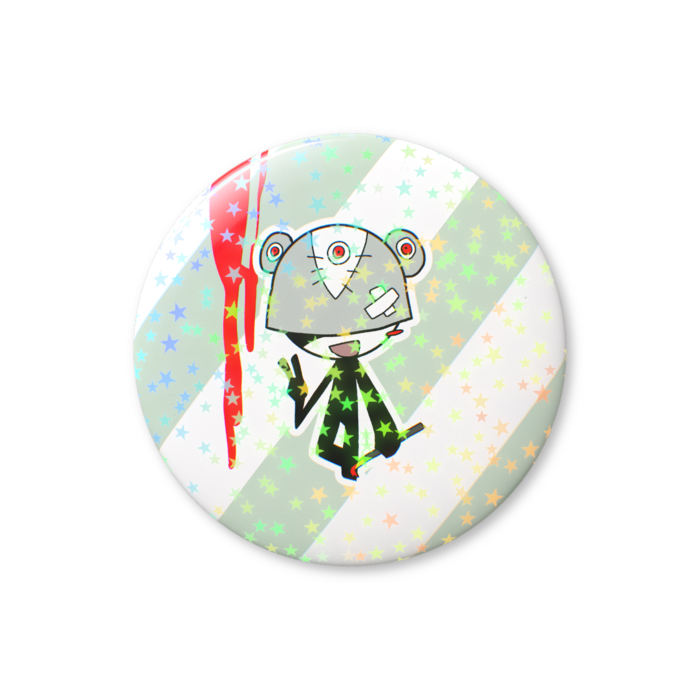 ホログラム缶バッジ - 56mm