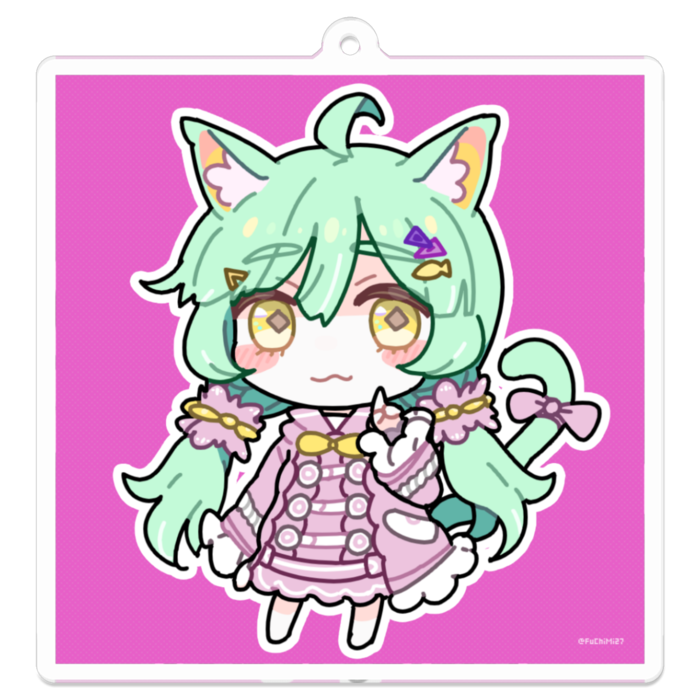 アクリルキーホルダー - 70 x 70 (mm)