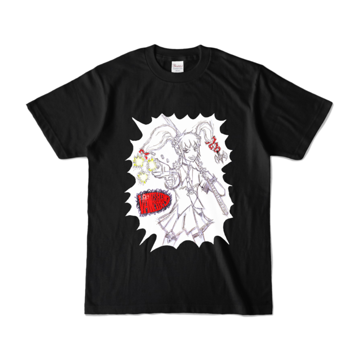 カラーTシャツ - S - ブラック (濃色)
