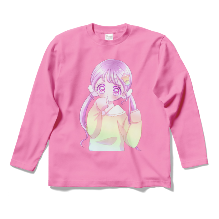 ロングスリーブTシャツ - S - ピンク