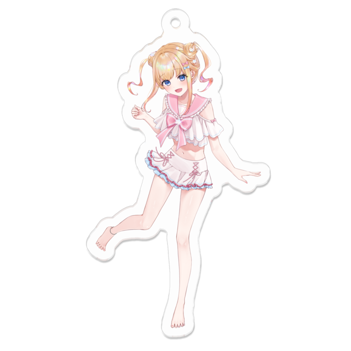 アクリルキーホルダー - 70 x 70 (mm)