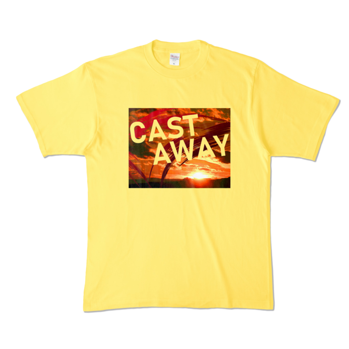 カラーTシャツ - XL - イエロー (濃色)