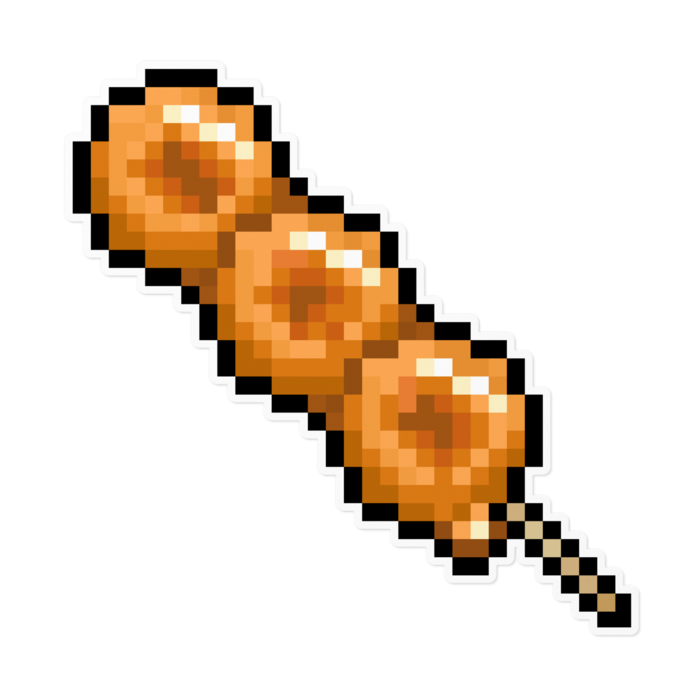 白ステッカー - 160 x 160 (mm)