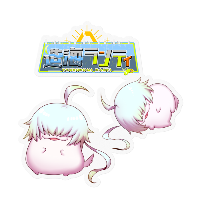 ステッカー - 100 x 100 (mm)