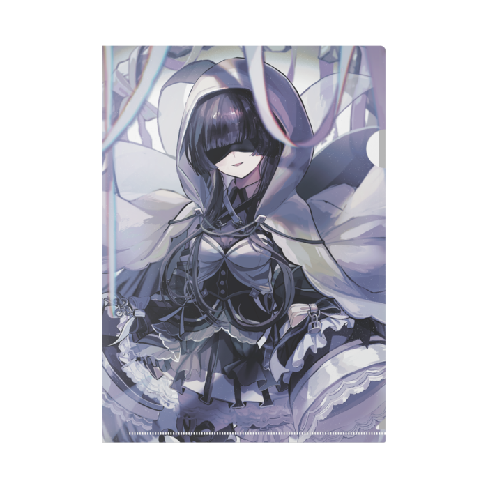 片面印刷クリアファイル 【目隠し】