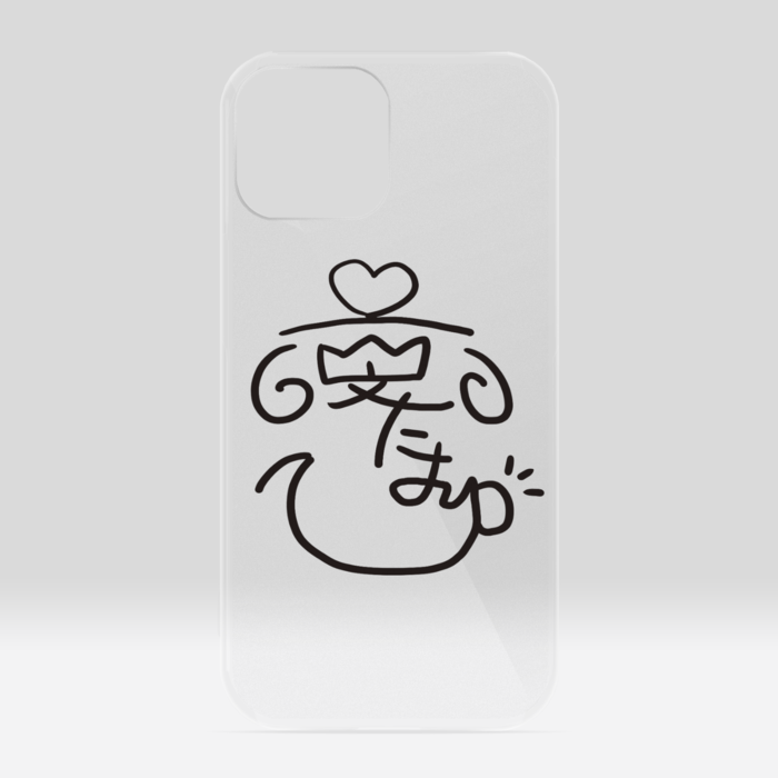 サイン入りiPhoneケース【くりあ】 - iPhone 13 mini