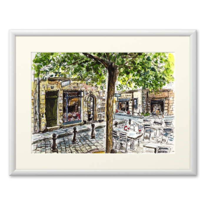 A2 - 額縁・ホワイト