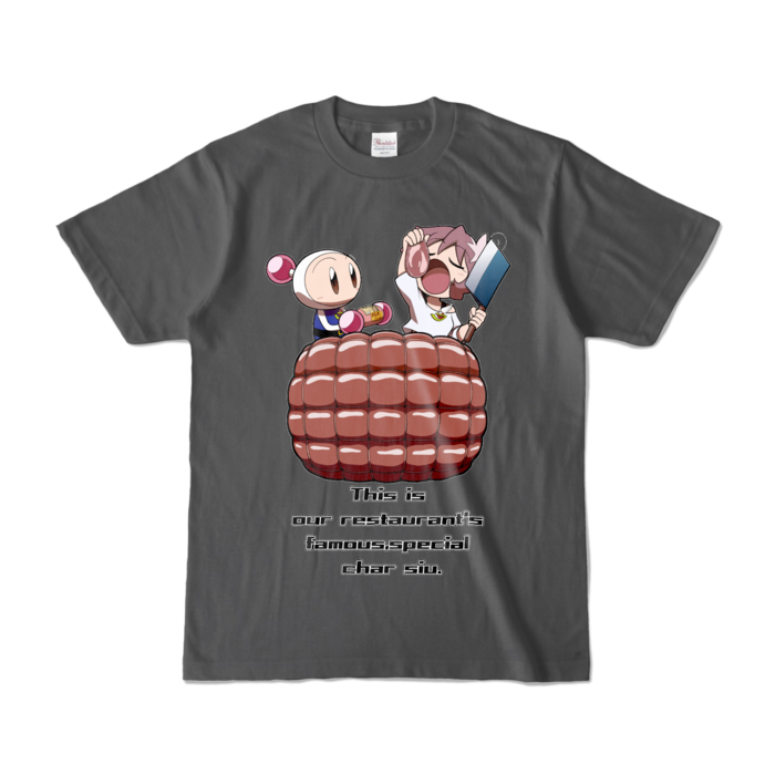 カラーTシャツ - S - チャコール (濃色)