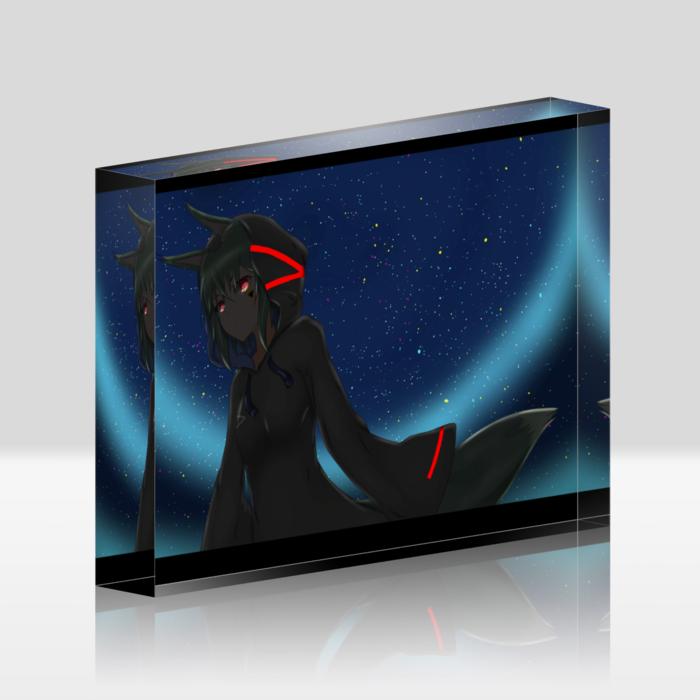 アクリルブロック - 148x100mm