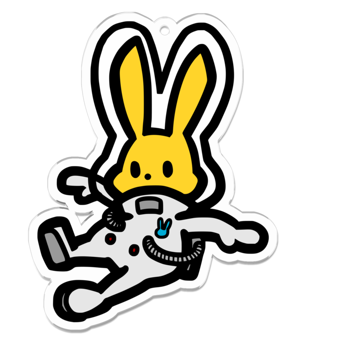 アクリルキーホルダー - 70 x 70 (mm)