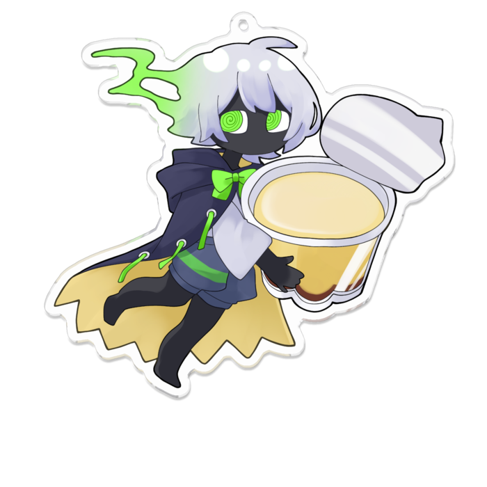 アクリルキーホルダー - 100 x 100 (mm)