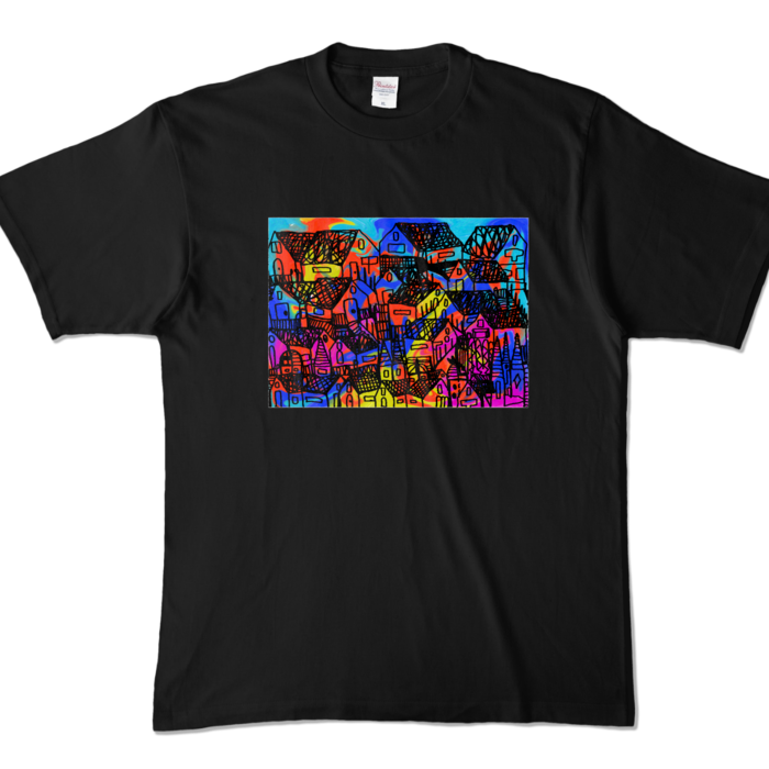 カラーTシャツ - XL - ブラック (濃色)