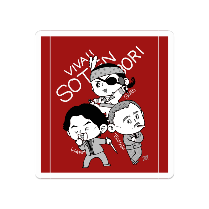 アクリルバッジ - 50 x 50 (mm)