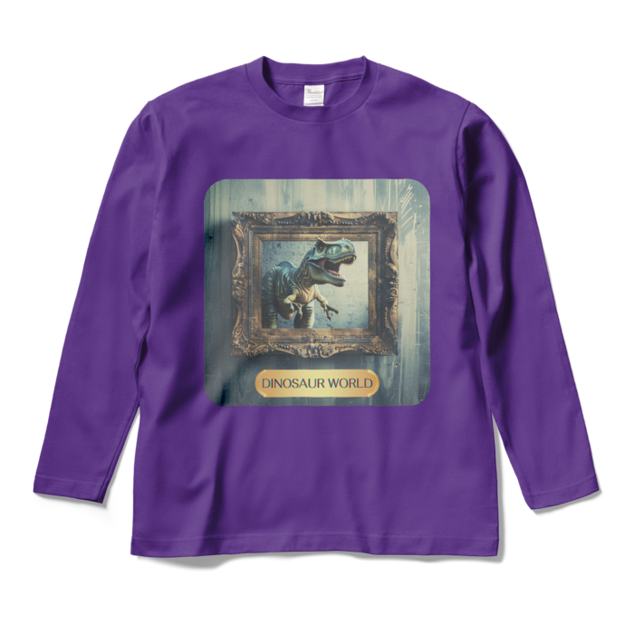 ロングスリーブTシャツ - M - パープル