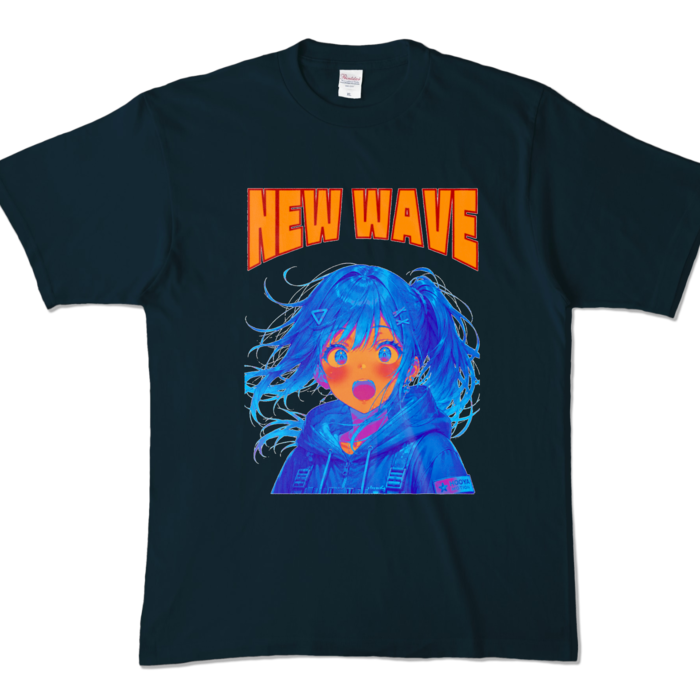 カラーTシャツ - XL - ネイビー (濃色)