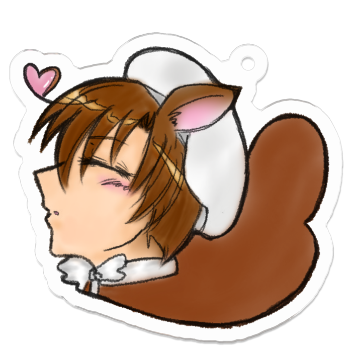 アクリルキーホルダー - 50 x 50 (mm)