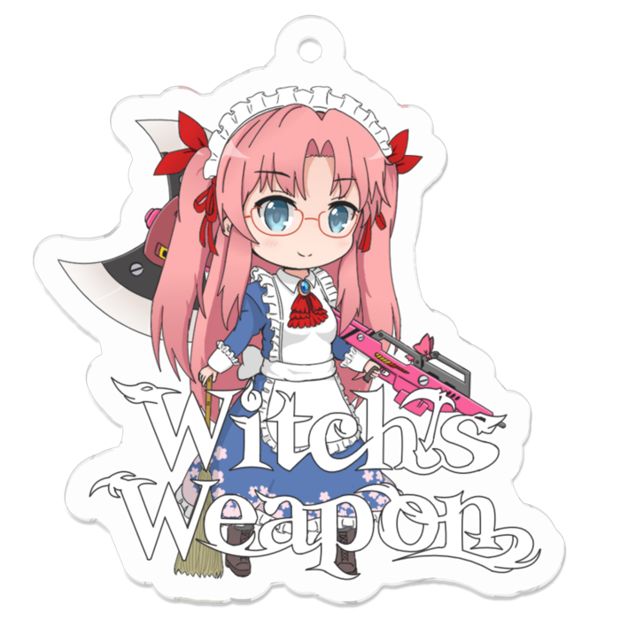 アクリルキーホルダー - 50 x 50 (mm)