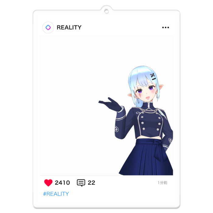 アクリルキーホルダー - 100 x 100 (mm)