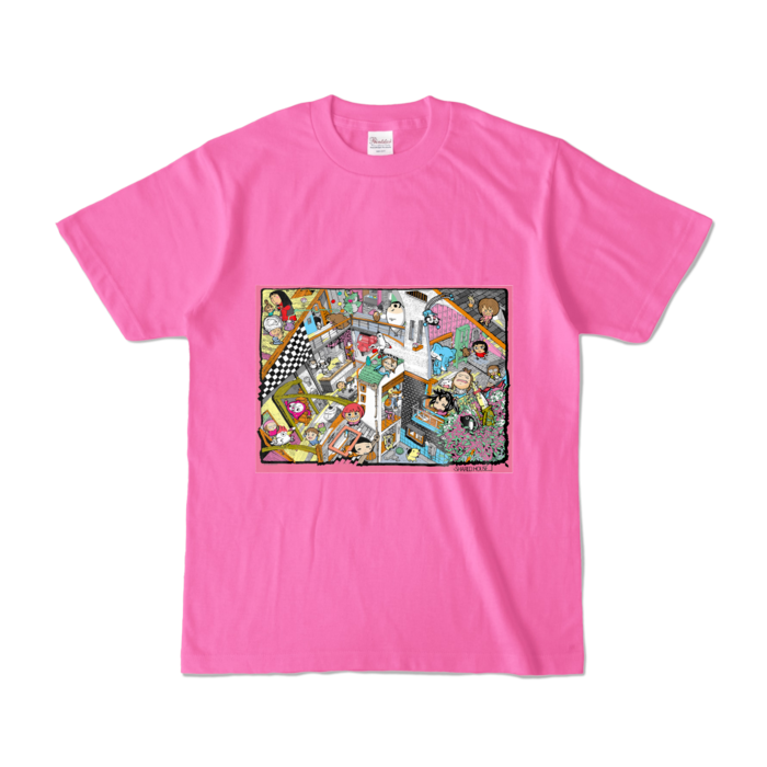 カラーTシャツ - S - ピンク (濃色)