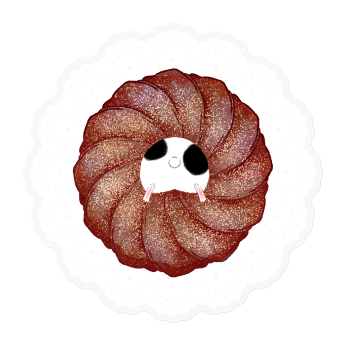 ステッカー - 100 x 100 (mm)