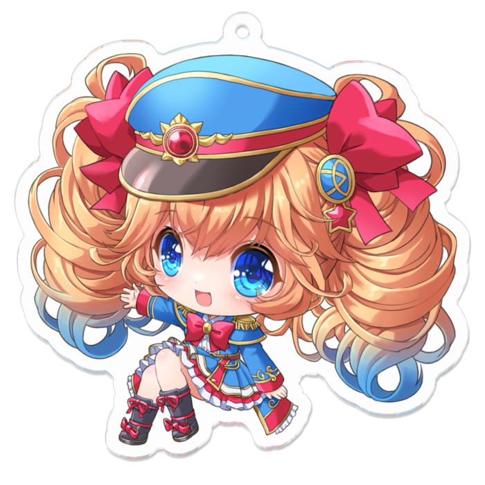 アクリルキーホルダー - 70 x 70 (mm)
