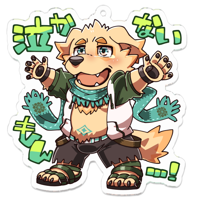 アクリルキーホルダー - 70 x 70 (mm)