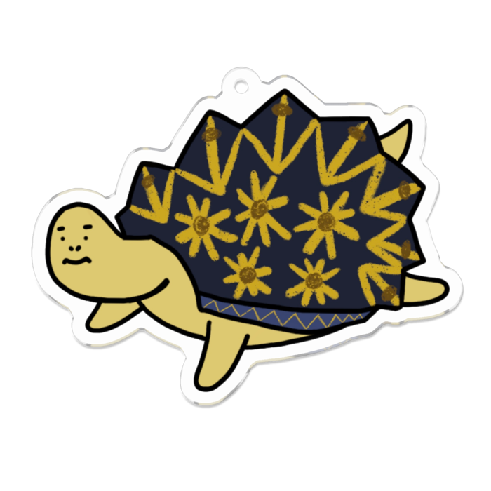 アクリルキーホルダー - 70 x 70 (mm)