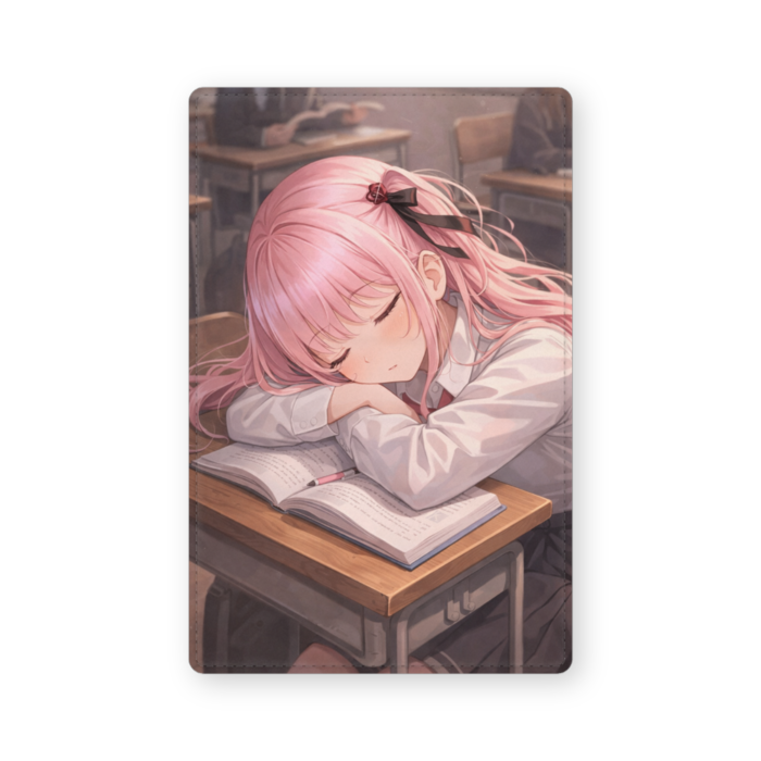 レザー製名刺入れ - 102 x 72 (mm)