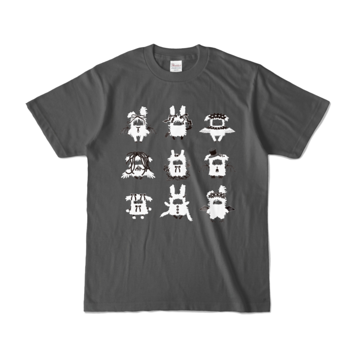 カラーTシャツ - S - チャコール (濃色)