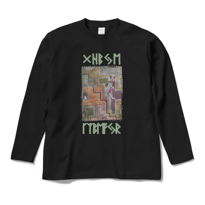 ロングスリーブTシャツ - M - ブラック