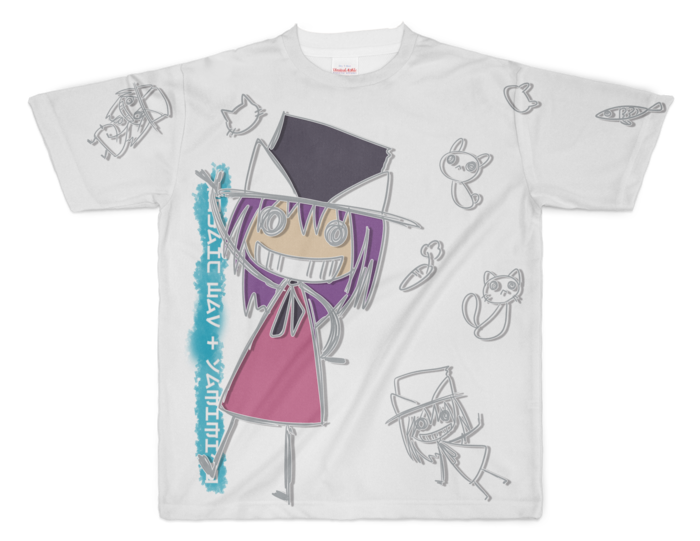 フルグラフィックTシャツ - XL - 正面印刷のみ