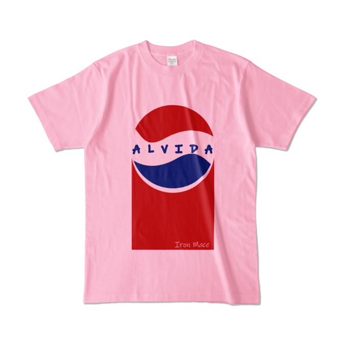 カラーTシャツ - L - ピーチ (淡色)